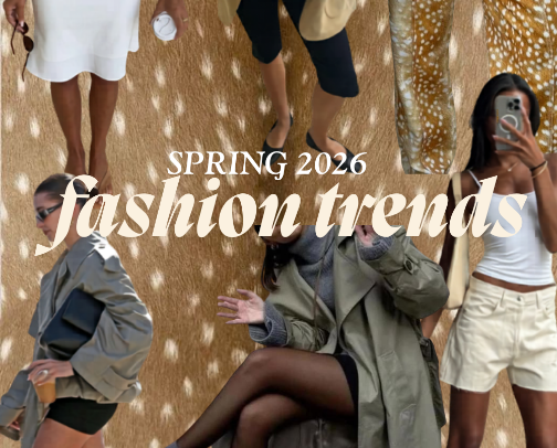 My top 8 spring styling trends cover photo collage