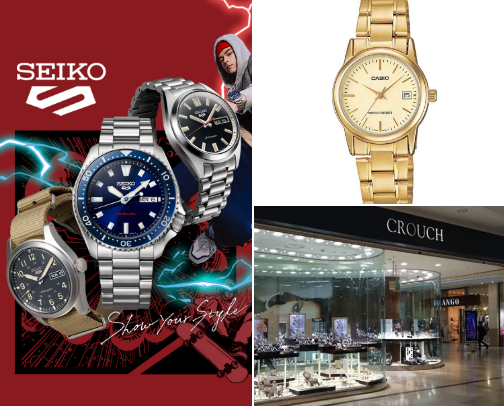My watch and jewelry 
collection cover photo collage