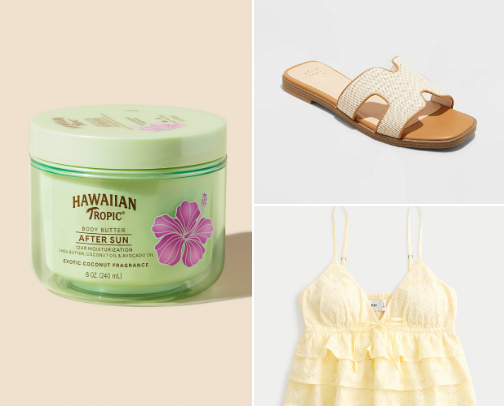 BEACH VACATION ESSENTIALS! cover photo collage