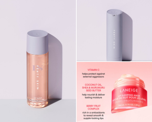 My favorite beauty recs cover photo collage