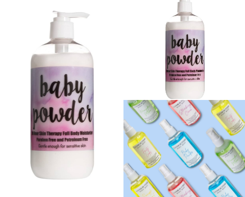 Baby Powder Scented Favs cover photo collage