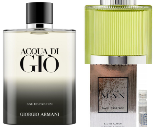 Spring fragrances for men cover photo collage