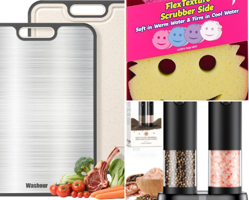 Kitchen essentials (including organization!) cover photo collage