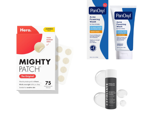 Acne-Prone & Sensitive Skin Saviors: Clear Skin Essentials cover photo collage