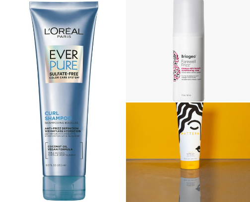 Defined, Bouncy, Perfect: The Curly Hair Routine that Everyone Needs💫 cover photo collage