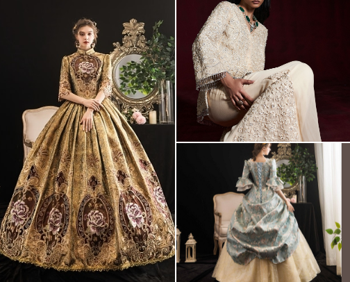 The Rococo Boutique cover photo collage