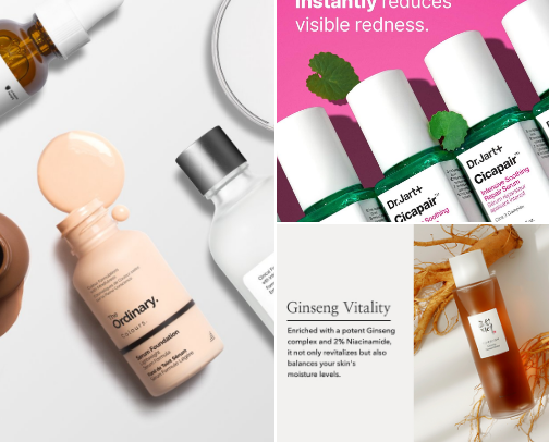 All My Skincare Recommendations cover photo collage