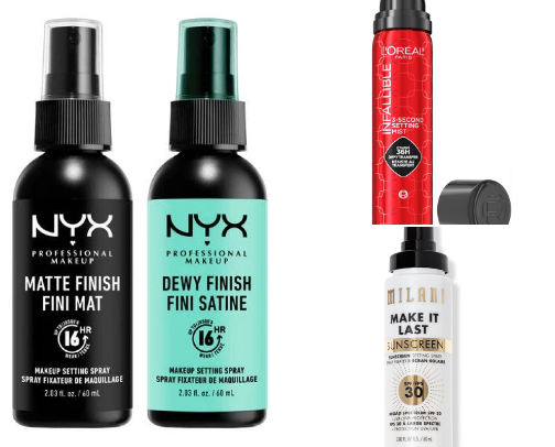 Best setting spray for all budgets cover photo collage