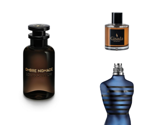 Perfumes for HIM cover photo collage