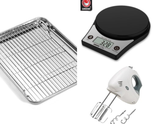 A beginner or pro baker must-haves! cover photo collage