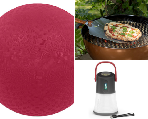 OUTDOORS, YES PLEASE!  FUN OUTDOOR PLAYTHINGS FOR ALL AGES! cover photo collage