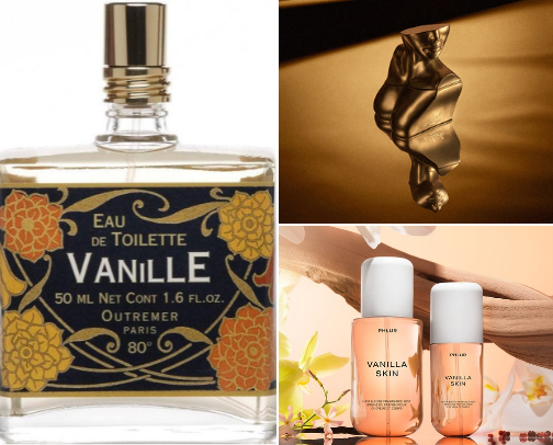 Vanilla perfumes and products for vanilla gals 🍦🍨 cover photo collage