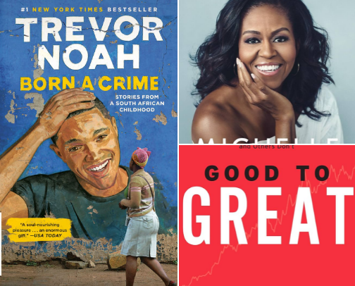 My favorite book recs cover photo collage