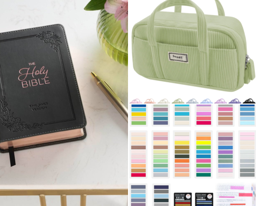 Prayer Bible Supplies (MUST HAVES) cover photo collage
