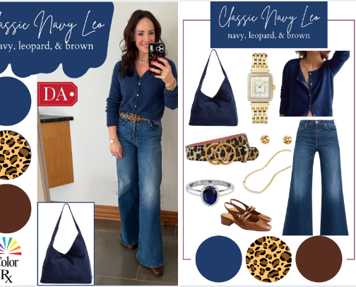 Classic Navy Leo cover photo collage