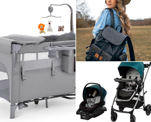 Newborn essentials cover photo collage