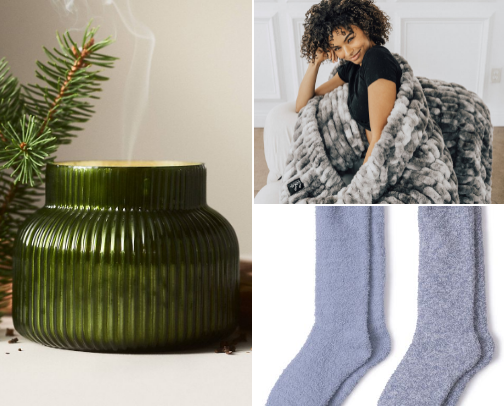 Cozy Night In cover photo collage