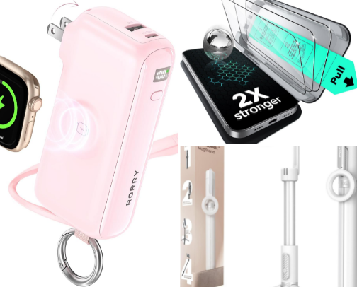 Phone accessories cover photo collage