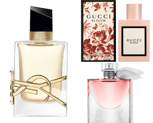 TOP 10 PERFUMES 🌺🌹🌷🌼 cover photo collage