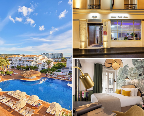 Hotels in Europe I'd Stay Again and Again cover photo collage