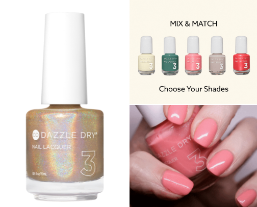 Non-Toxic, Hypoallergenic, Vegan Nail Polish that Dries Hard Fast cover photo collage