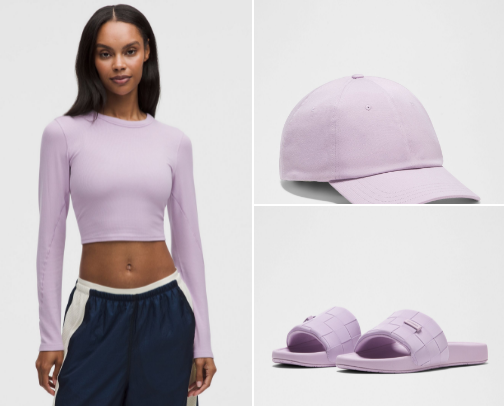 💜Dreamy Lilac Athleisure Finds💜 for Hot Girl Walks & Pilates Classes cover photo collage