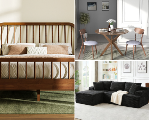First College Apartment on a $1500 budget - fully furnish your new apartment for under $1,500 with items that will last for many years! cover photo collage
