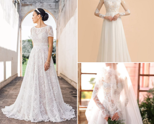 Wedding dresses that you can buy online (affordable) cover photo collage