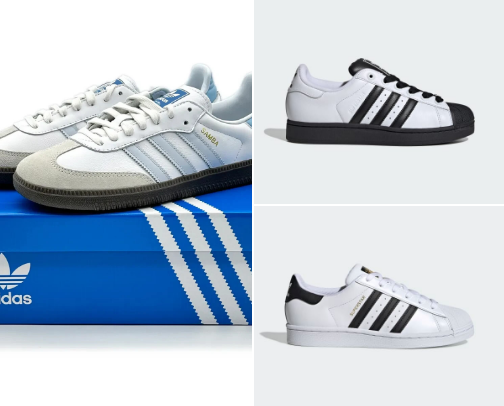 The Adidas Vault: Unlocking 17 Icons cover photo collage