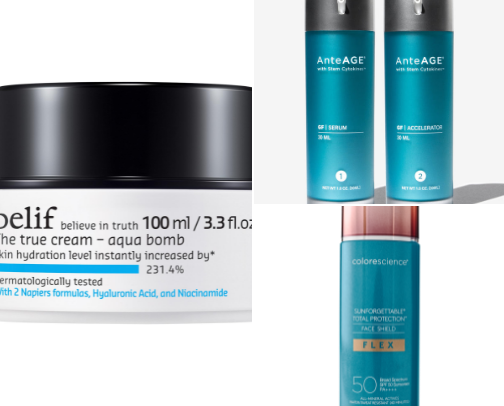 High Performance Skincare for the Discerning cover photo collage