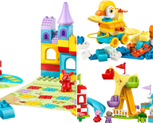 Brick-Tastic Christmas Gifts for Little Builders under $50 cover photo collage