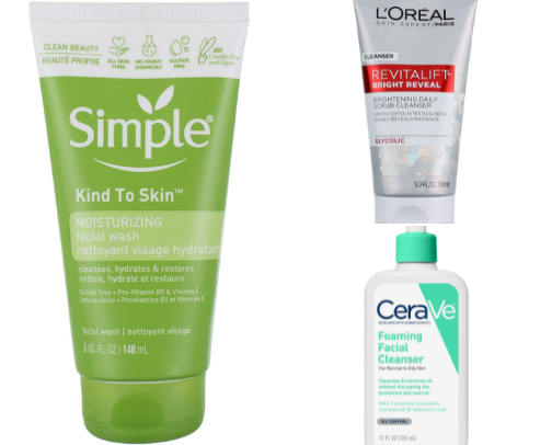 Skincare cover photo collage