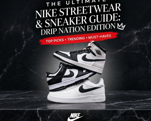 Drip Nation: My Nike Sneaker & Streetwear Picks cover photo collage