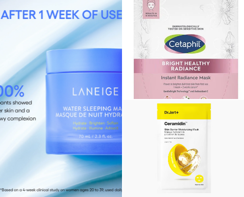 Face Masks for Different Skin Concerns cover photo collage