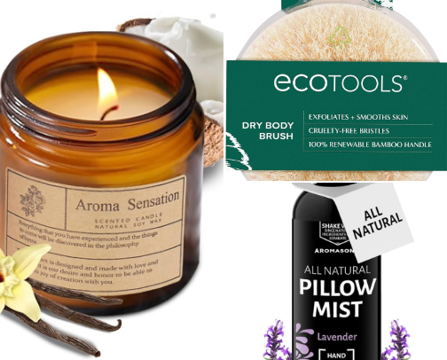 Self Care Must Haves for Busy Moms cover photo collage