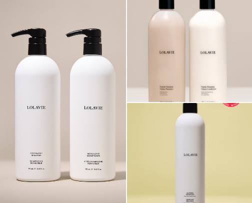 My Go-To LolaVie Haircare Favorites cover photo collage