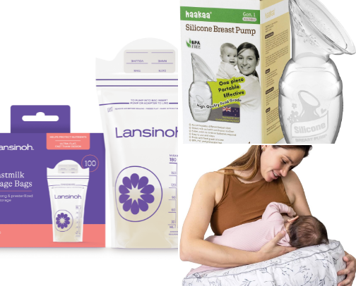 Things I actually used with my first baby (baby registry guide) cover photo collage