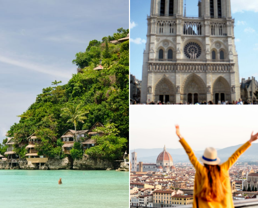 🌍 My Travel Picks & Favorites ✈️✨ cover photo collage