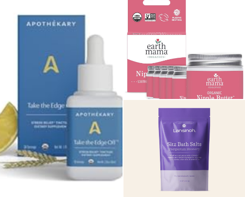 Postpartum Essentials cover photo collage