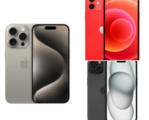 Phones cover photo collage