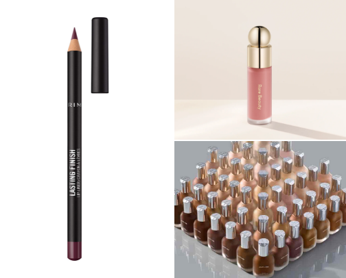 makeup products🎀 cover photo collage