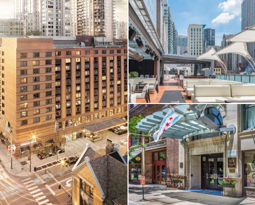Favorite Hotels in Chicago cover photo collage
