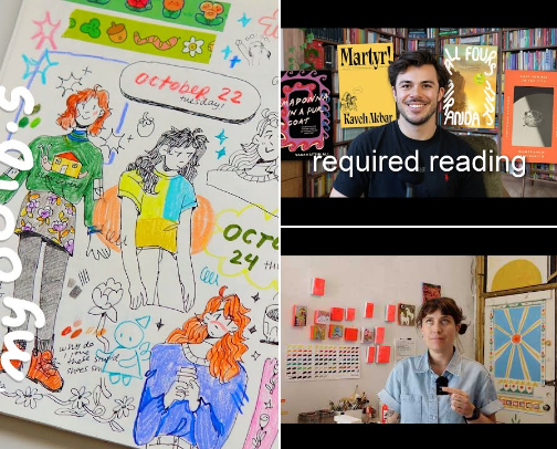 Art and Video Essay Youtubers! cover photo collage