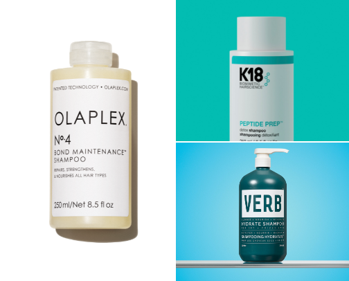 Acne Safe Hair Care Products cover photo collage