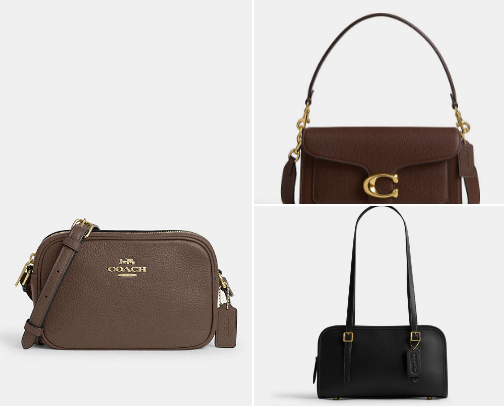 It's all about Coach Bags cover photo collage
