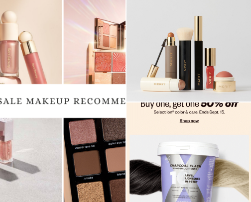 Make ups and cosmetics that looks good on you cover photo collage