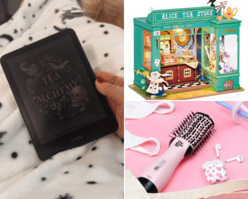 SAHM Christmas Haul 🎄 cover photo collage