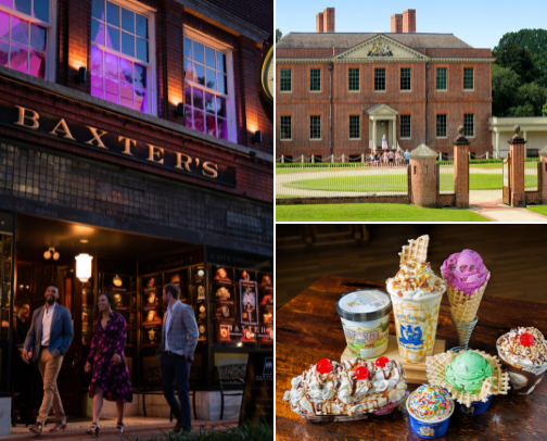 Best date night spots in New Bern, NC 💕🌊 cover photo collage