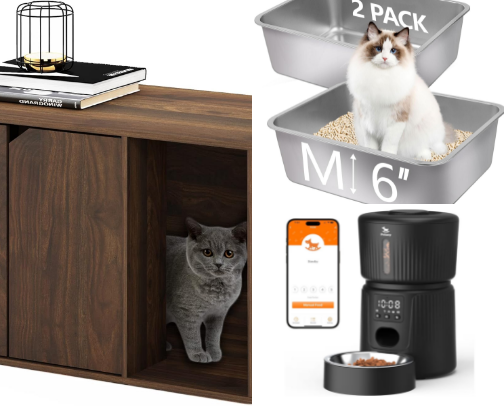 Cat lover essentials cover photo collage