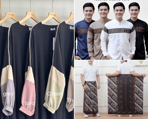 Fashion Muslim Premium cover photo collage